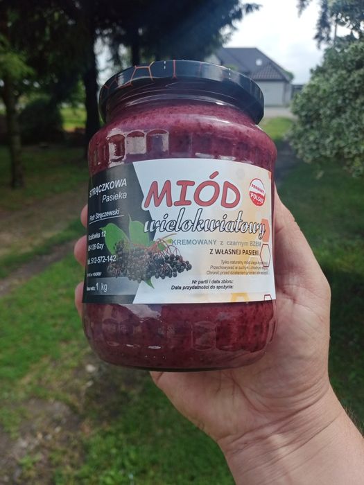 Miód ze "Strączkowych Pasiek" sezon 2025r