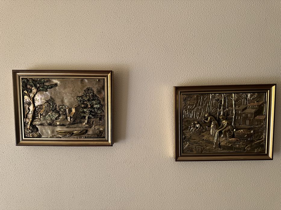 Conjunto de quadros Chirico