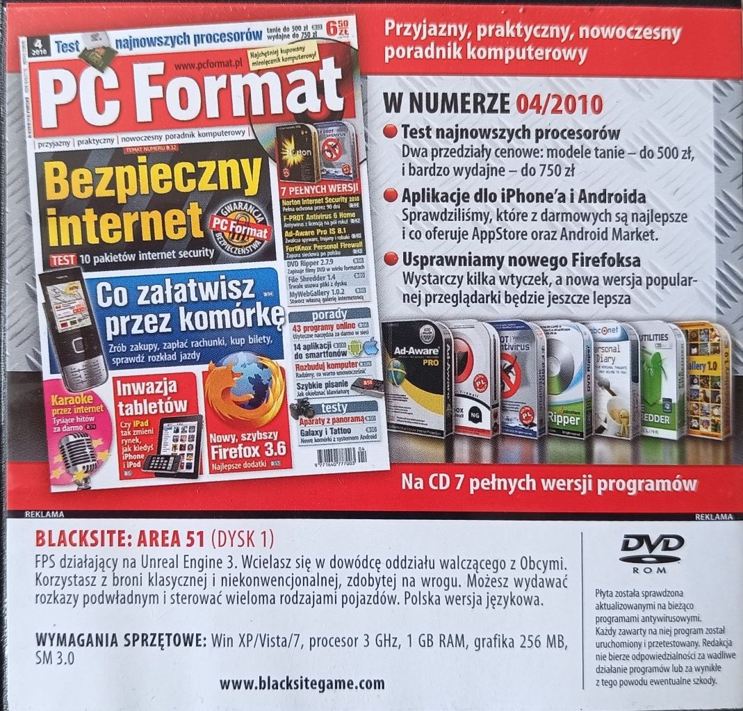 CD-Action nr 04/2010 (176) - Kwiecień 2010 - komplet z dwiema płytami