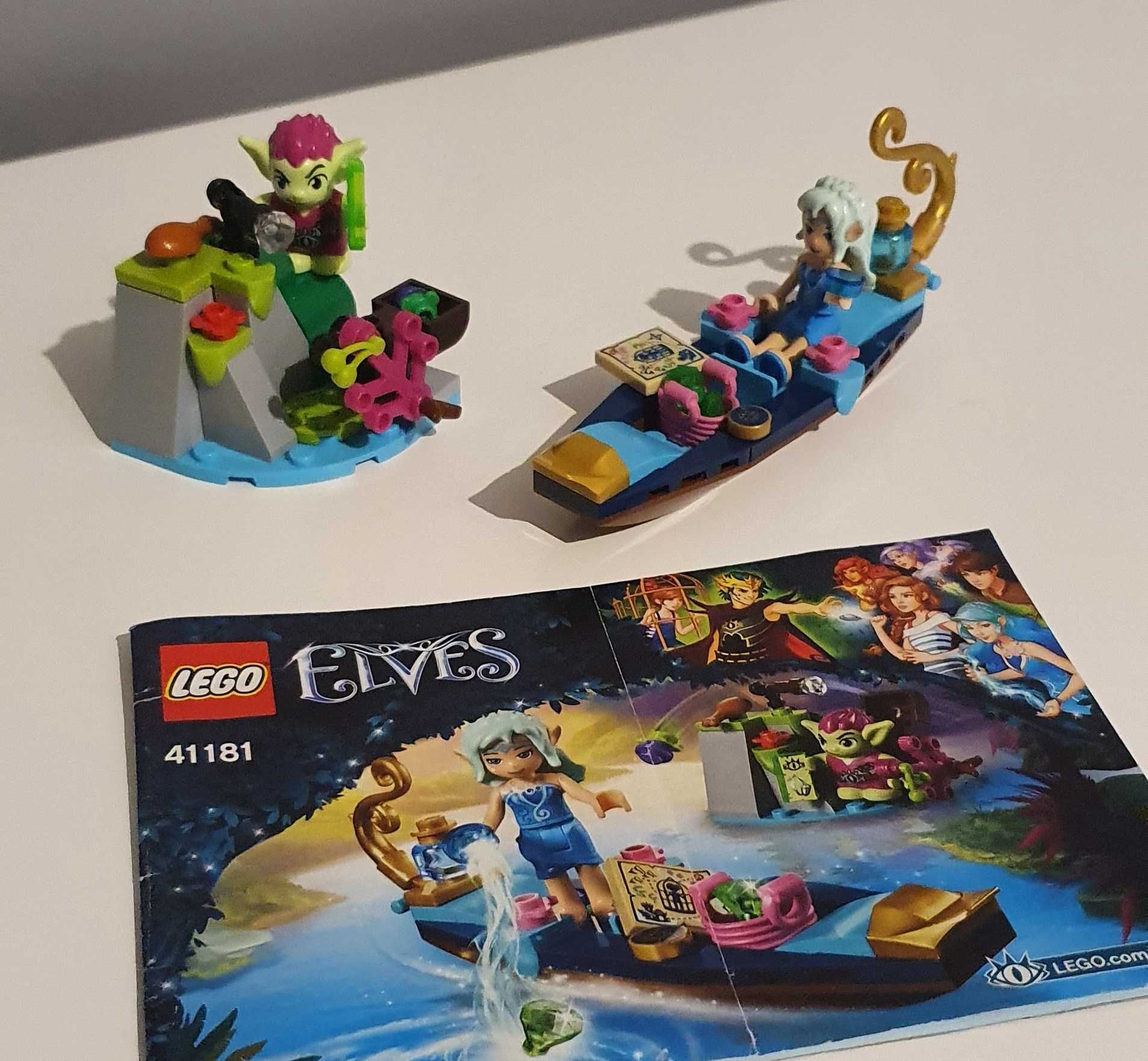 LEGO Elves - 41181 - Gondola Naidy i gobliński złodziej - KOMPLET