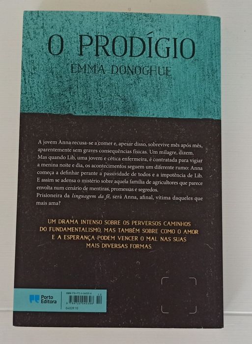 O Prodígio, de Emma Donoghue