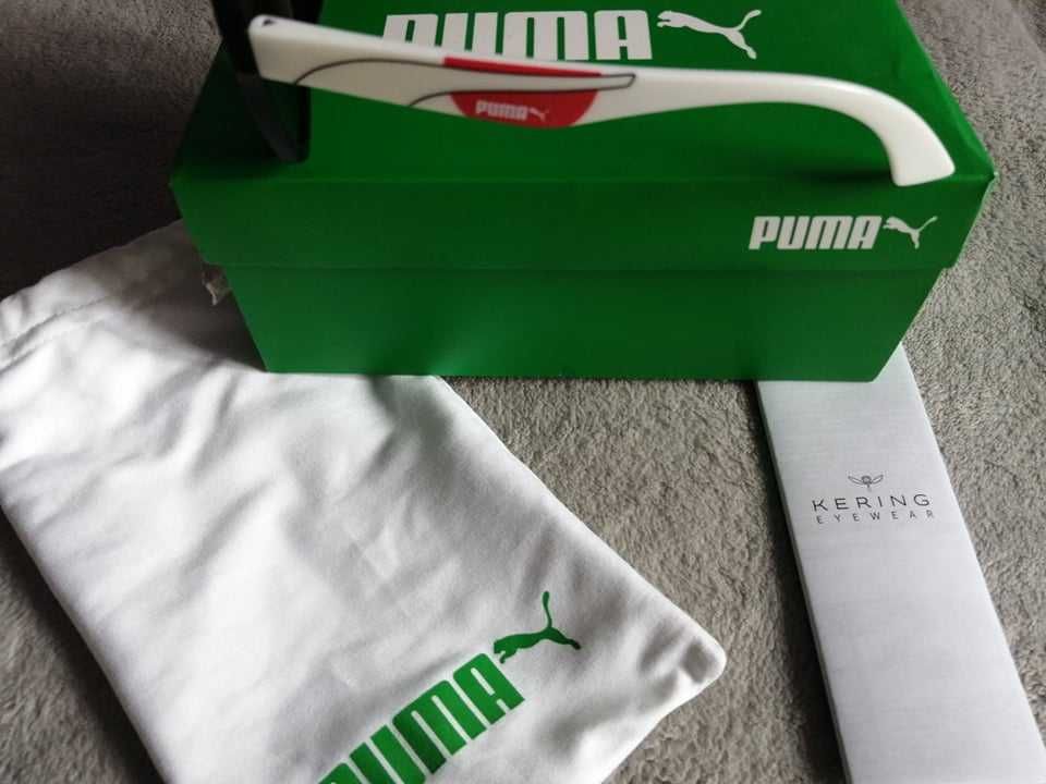 PUMA Nowe Okulary Przeciwsłoneczne z Etui Barwy POLSKA Oryginalne