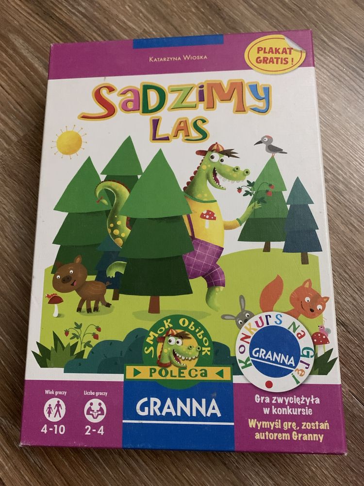 Gra dla dzieci Sadzimy Las