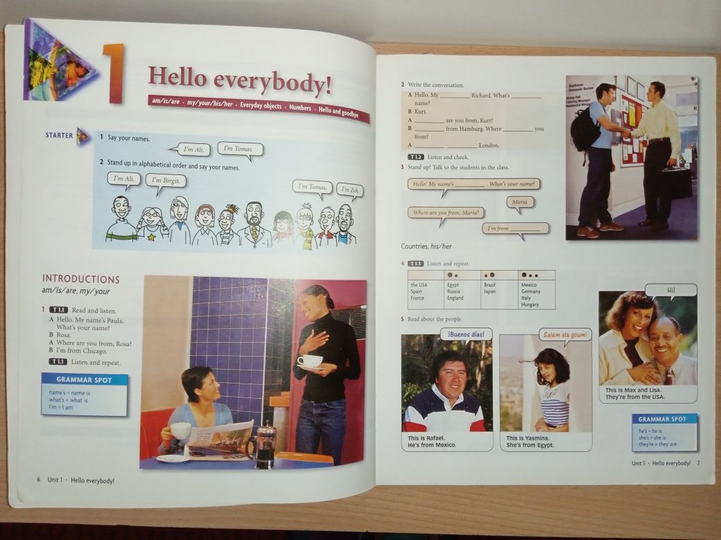 Учебник английского языка OXFORD New Headway Elementary Students Book