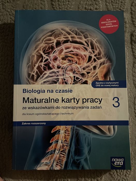 maturalne karty pracy biologia zakres rozszerzony 3 część.