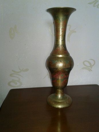 Индийская ваза(металл)