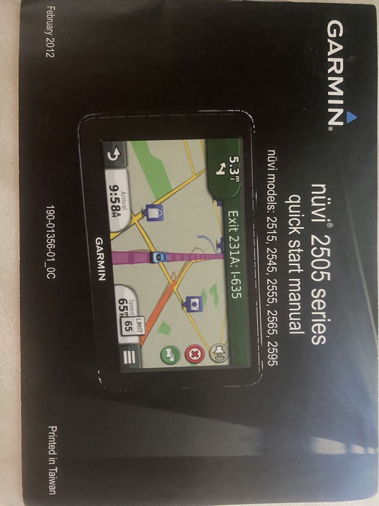 Навігатор Garmin nuvi 2595