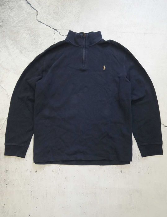 Ralph Lauren bluza halfzip  multicolor logo nowe kolekcje XL