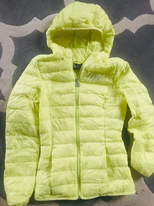 Emporio Armani EAZ kurtka s żółta zwijana