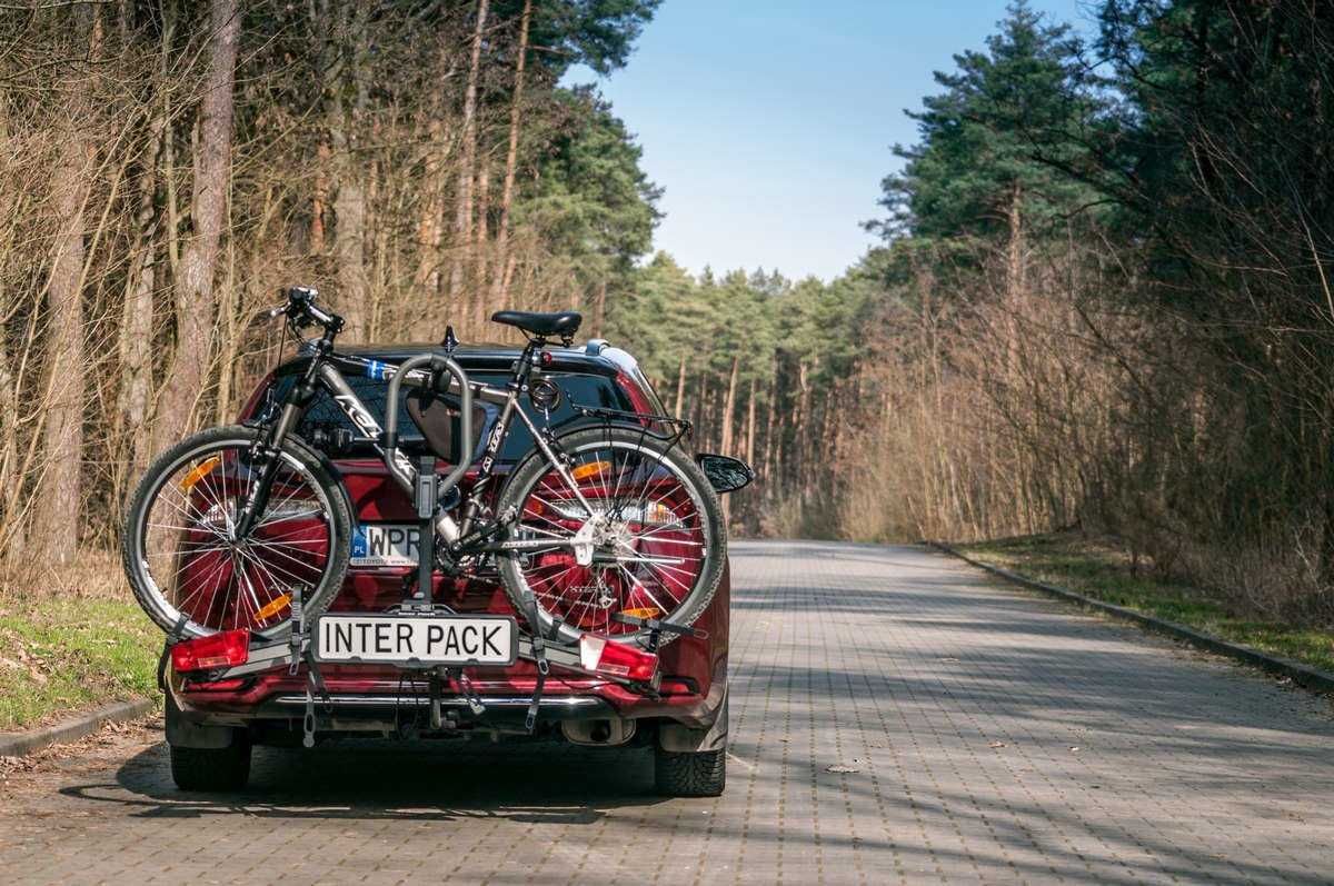 Inter Pack New Spider 2E - bagażnik rowerowy na hak na 2 rowery elektr