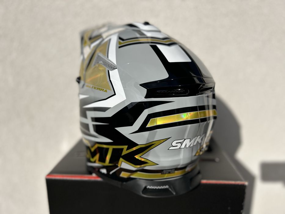 Kask motocyklowy cross HULAJNOGA quad SMK ALLTERRA rozmiar M 57cm
