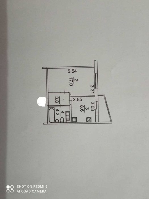 Продам 1-к квартиру Позняки Гмирі 14