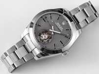 nowy elegancki zegarek analogowo-cyfrowy