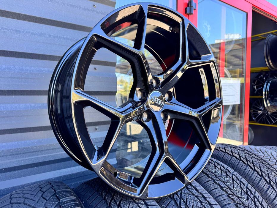 Нові Чорні R19 5x112 8.5j et38 Audi A4 A5 A6 A7 Coupe титаи S-line