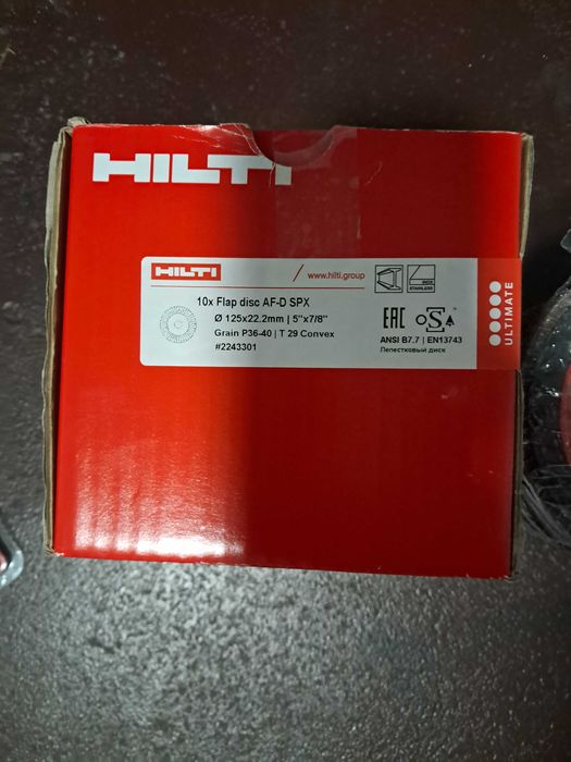Hilti Wypukła tarcza listkowa AF-D SPX