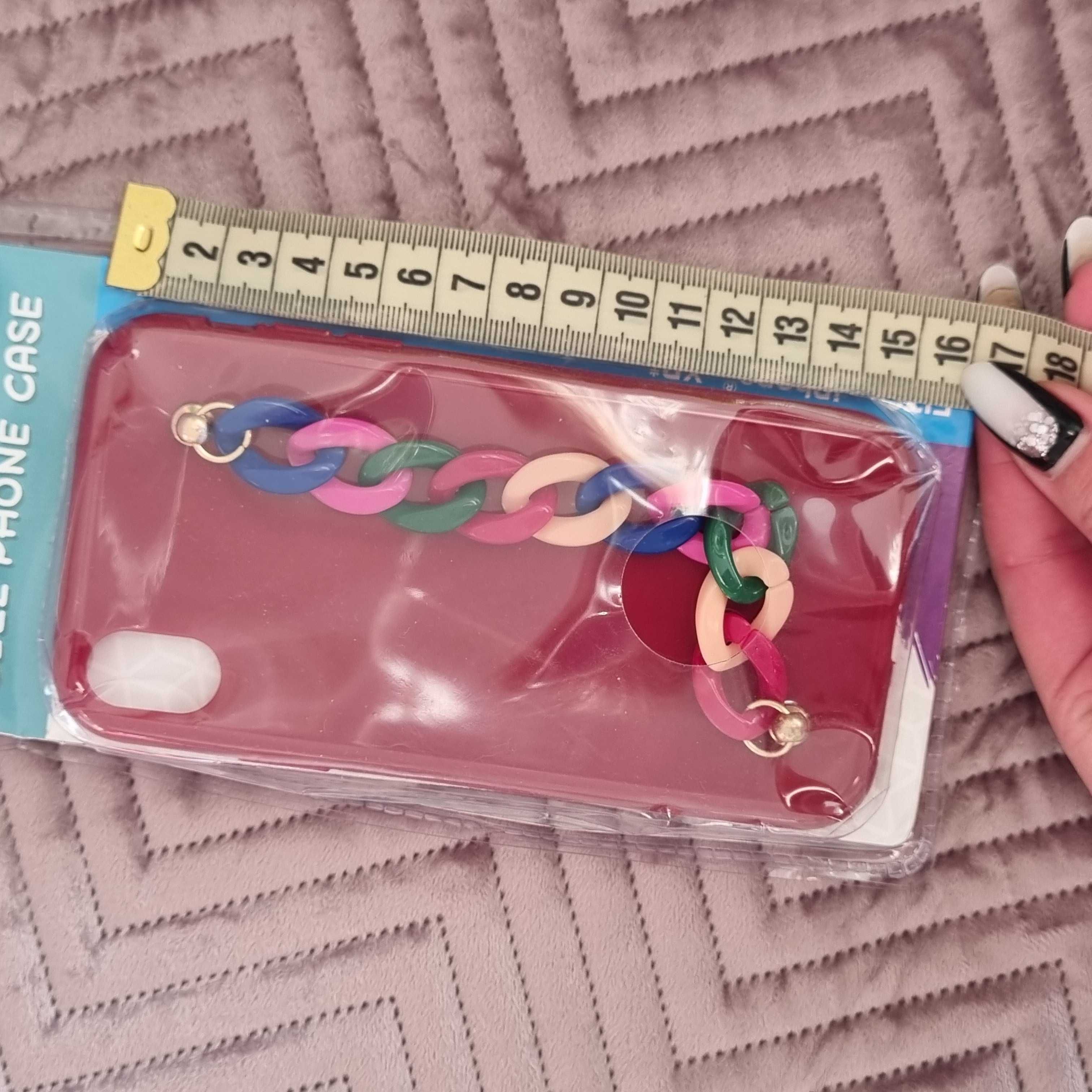 Nowe etui case plecki pokrowiec do iPhone XR żelowy elastyczny łańcuch