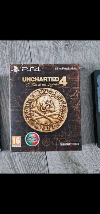 Uncharted 4 edição especial