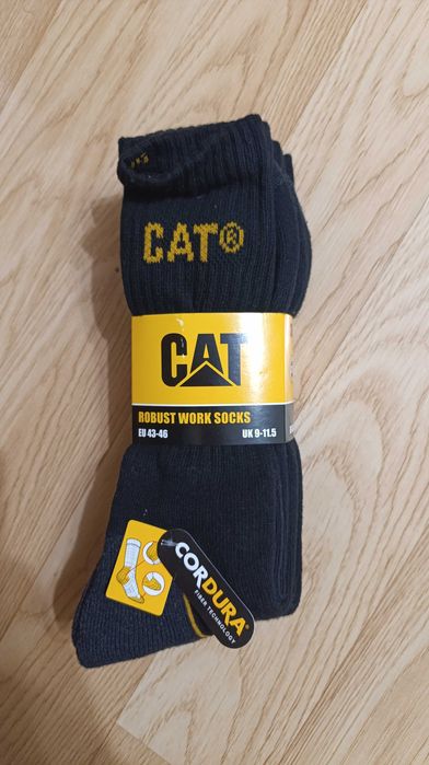 Шкарпетки носки чоловічі теплі високі Caterpillar (CAT) 43-46 3пари