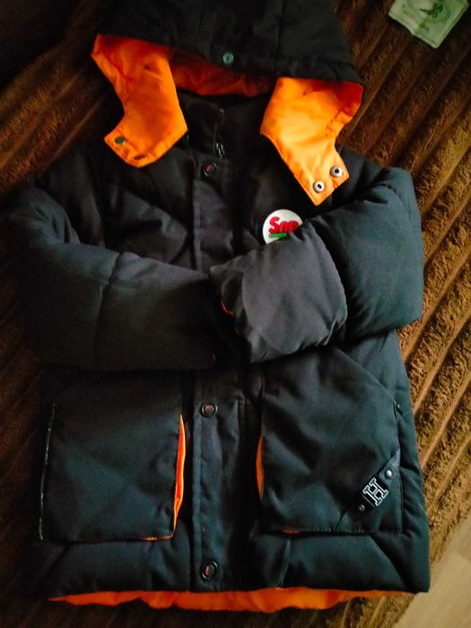 Курточка зимова для хлопчика, розмір116-122
