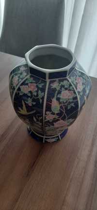 Vintage flor japonesa pote vaso