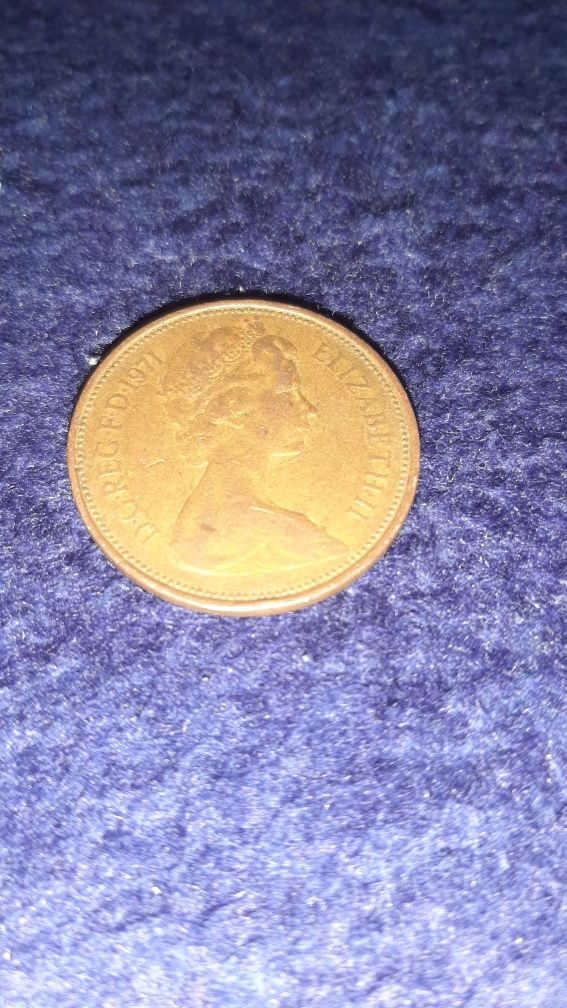 Moneta 2 New Pence z 1971r