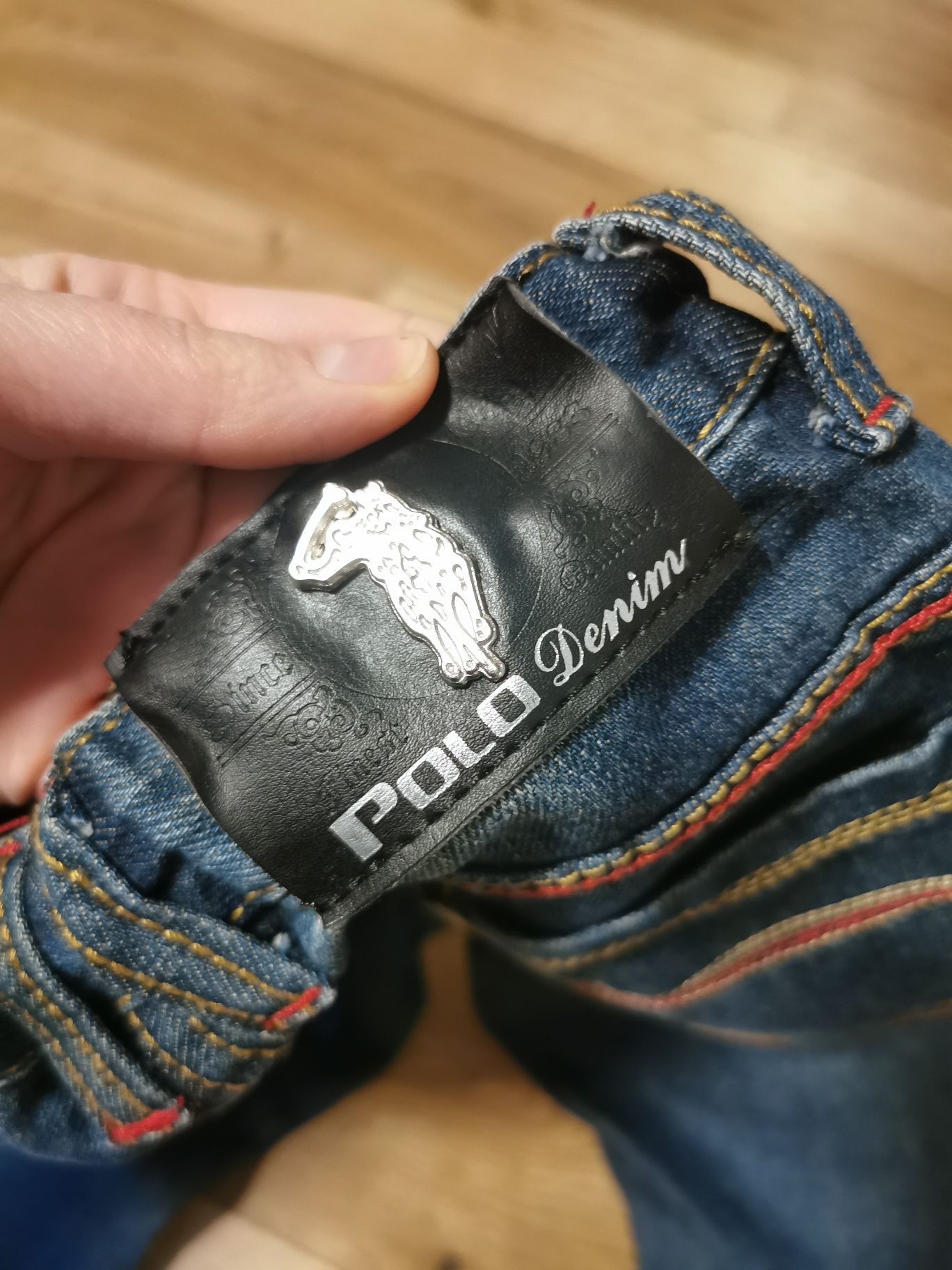 Spodnie jeansowe, roz. 3-4 lata POLO DENIM
