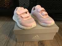 Adidas różowe siateczkowe na lato letnie 23 dlugosc wkladki 15 cm