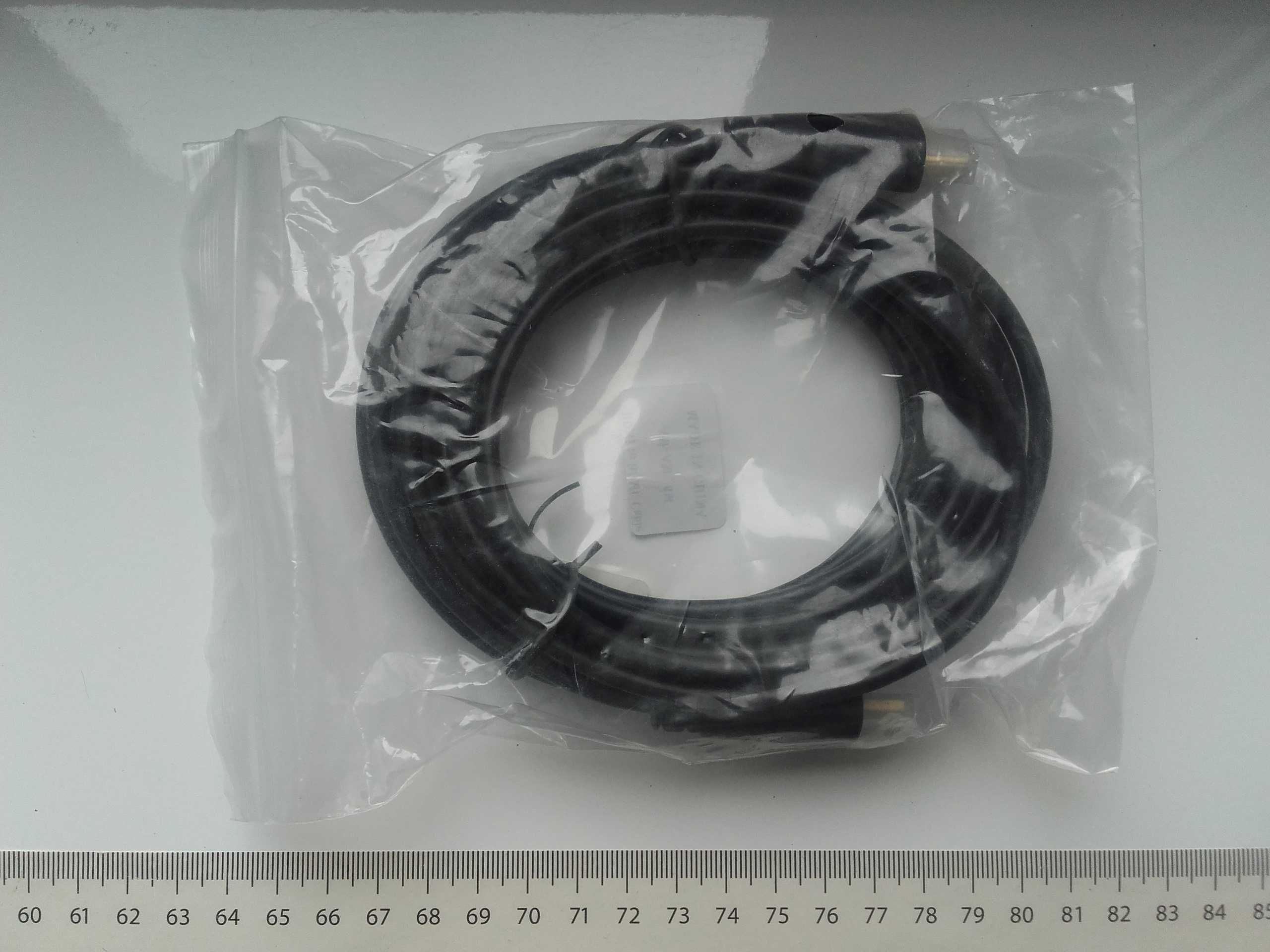 Kabel HDMI-HDMI 5m, HDMI1.4, 4K, FullHD w woreczku, NOWY NoName