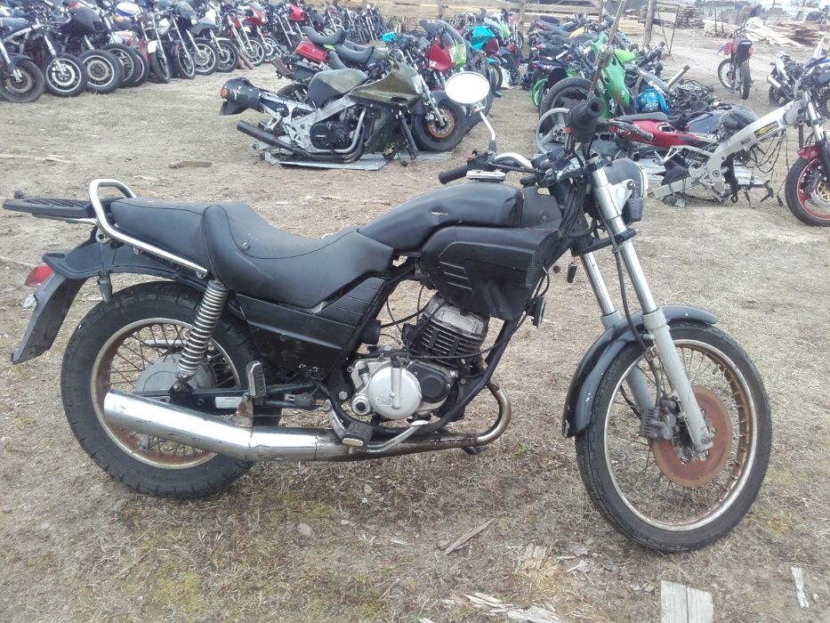 cagiva roadster 125 zbiornik bak wydech koło tarcza felga moduł części