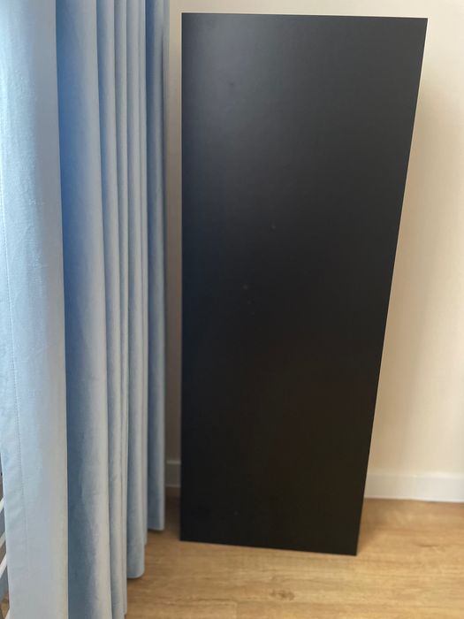 Słupek łazienkowy czarny