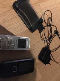 2 telefony samsung i oryginalna ladowarka