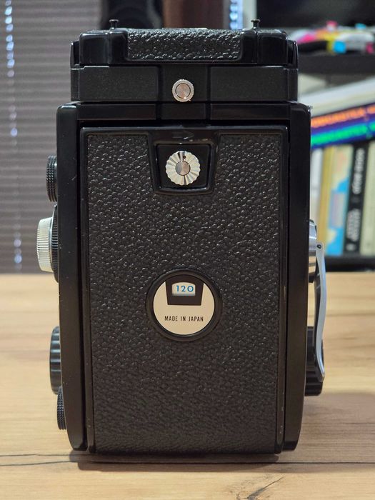 Mamiya C330 + 80mm f2.8 blue dot 6x6 aparat analogowy średnioformatowy