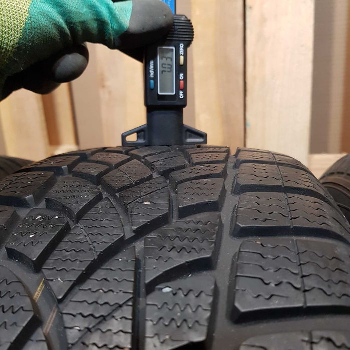 Dunlop WinterSport 205/55/16 7мм+6мм Шини Зимові комплект 4шт з Європи