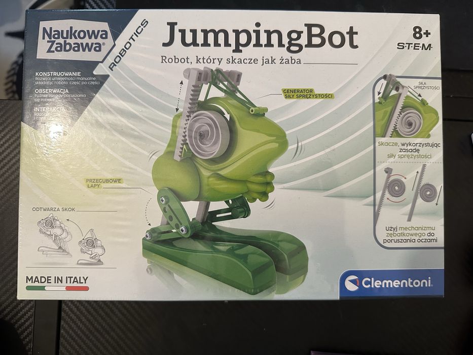 Naukowa zabawka CLEMENTONI Skaczący robot jumping bot