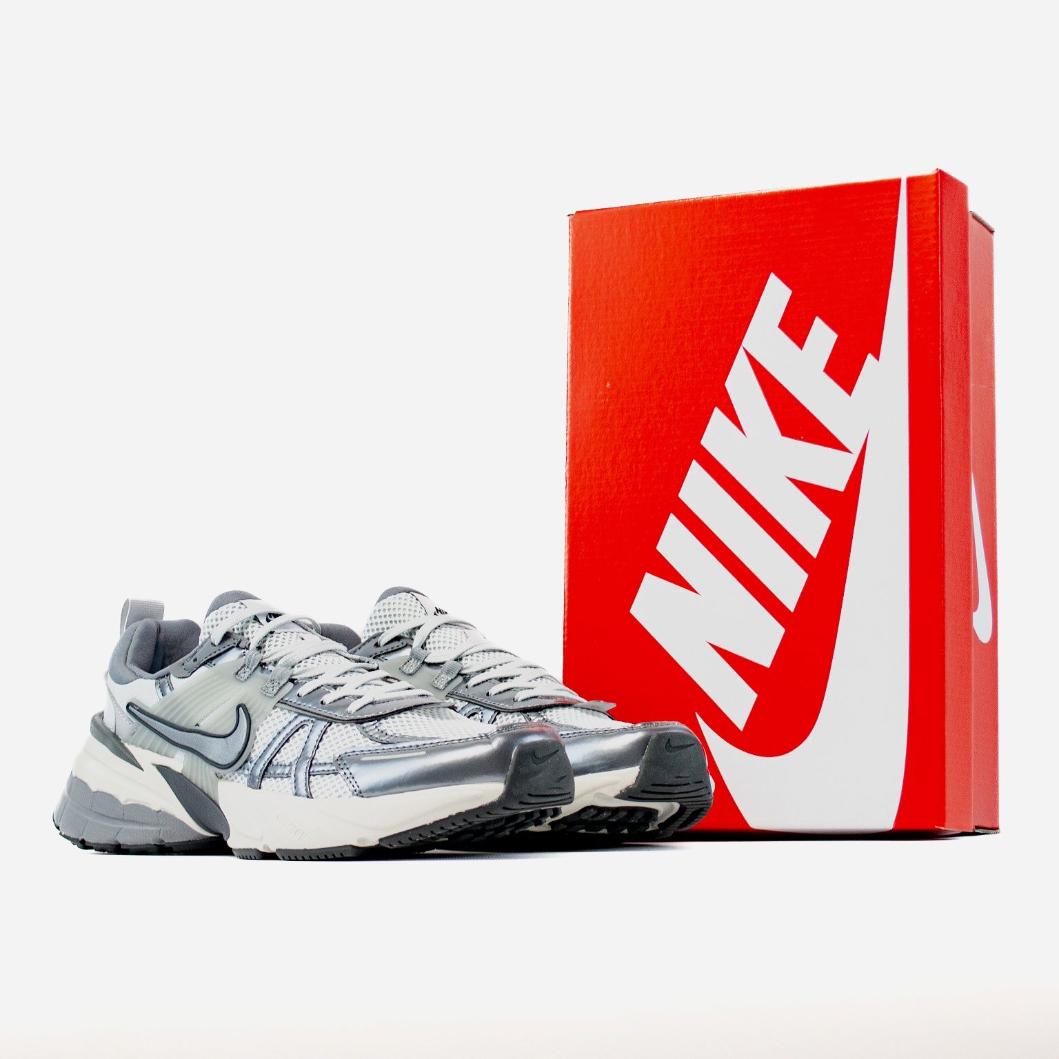 Nike V2K Runtekk Grey | Кросівки Nike