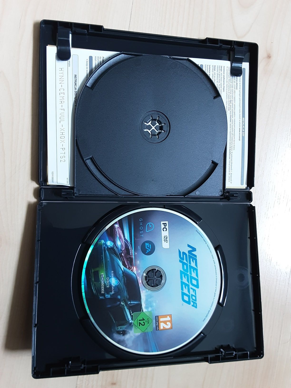 Gra PC Need For Speed NFS dwie płyty