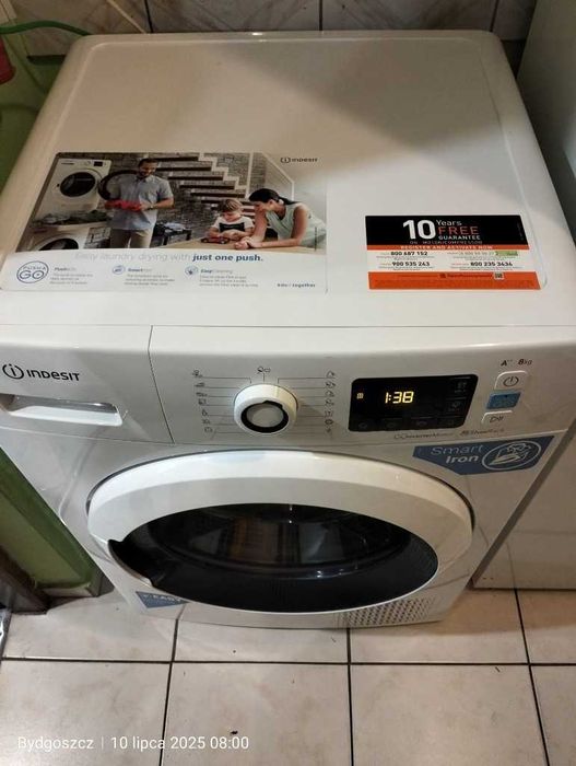 Suszarka do ubrań Indesit YT M11 82K Inverter Popma ciepła 8kg A++