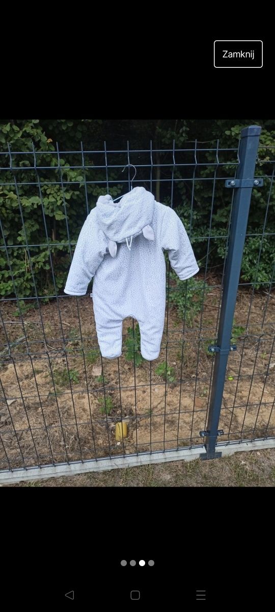 Kombinezon zimowy Małgosia żyrafa rozmiar 80 unisex