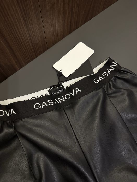 Шкіряні штани Gasanova нові з бірками