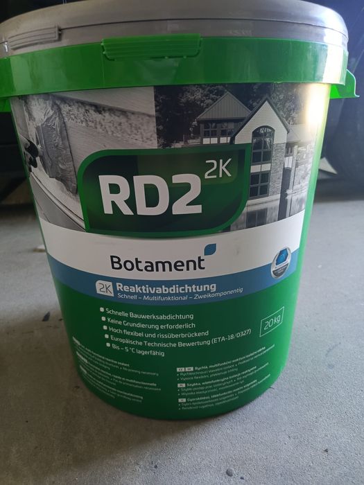 Szybka izolacja reaktywna Botament 20kg