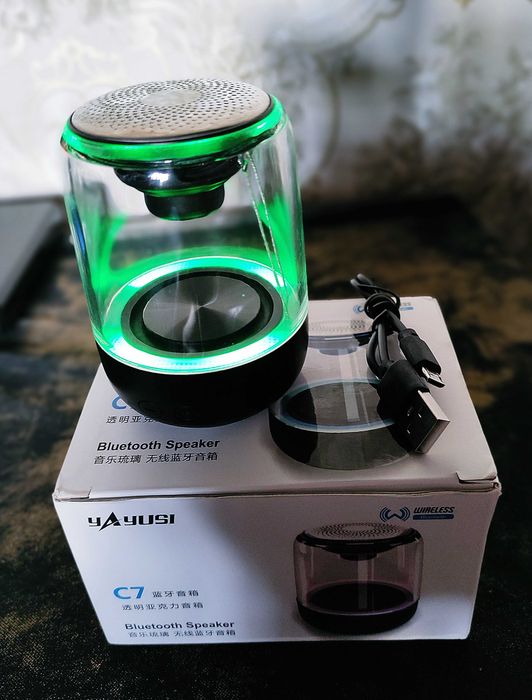 Компактна колонка Yayusi C7 Блютус bluetooth Yayusi C7 Якісне звучання