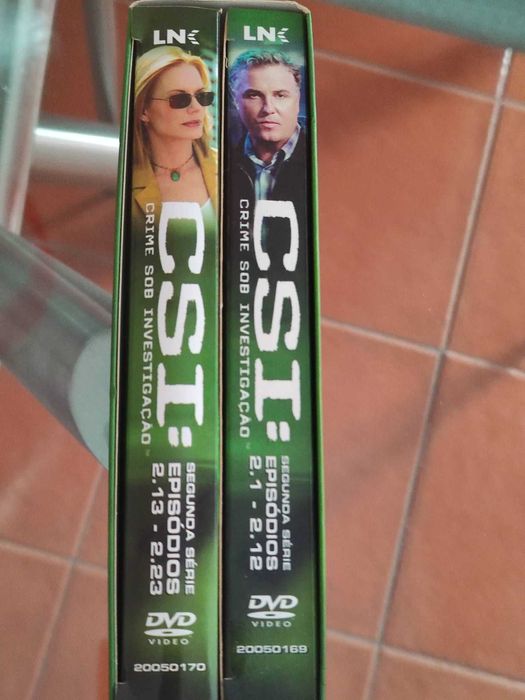 Série "CSI Las Vegas" - 2ª Temporada e 3º Temporada