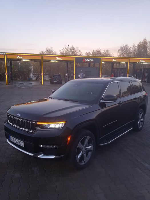 Jeep Grand Cherokee L plus 2022r. Bardzo bogate wyposażenie zadbany