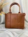 Torba damska shopper MJ Tote Bag Mini Brown duza damska torebka