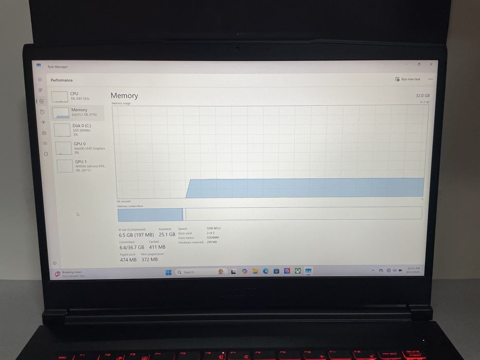 Ігровий ноутбук MSI Thin GF63