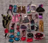 Monster high dodatku ubrania buty akcesoria