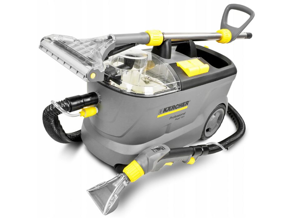 Миючий пилосос Karcher.puzzi 10/1, 1,2,3 насадки пылесос моющий пузи