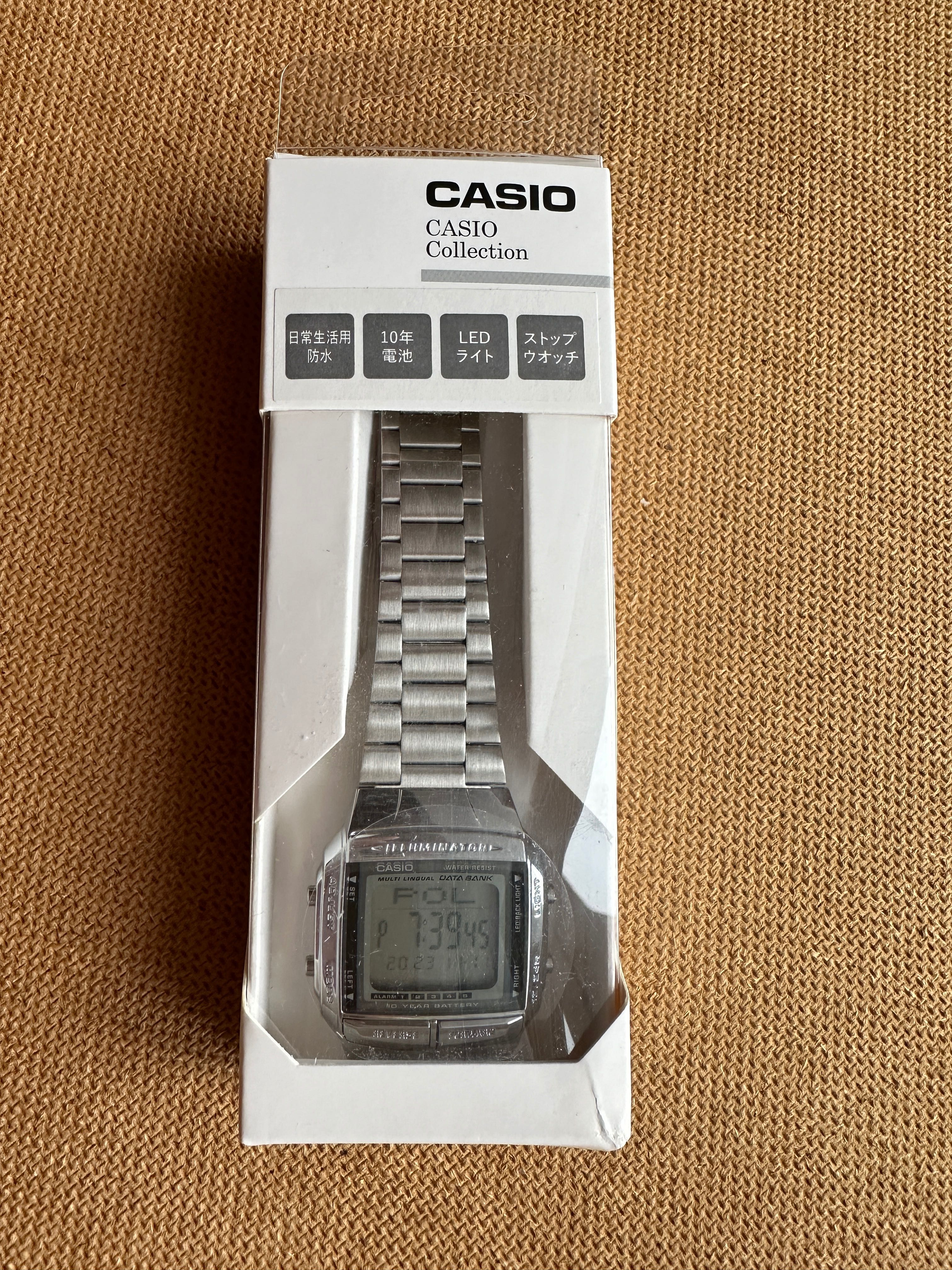Часы Casio DB-360-1AJH Data Bank новые оригинальные годинник