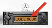 Підберу код магнітоли Mercedes