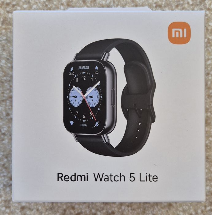 Redmi Watch 5 Lite, czarny, nowy oryginalnie zapakowany